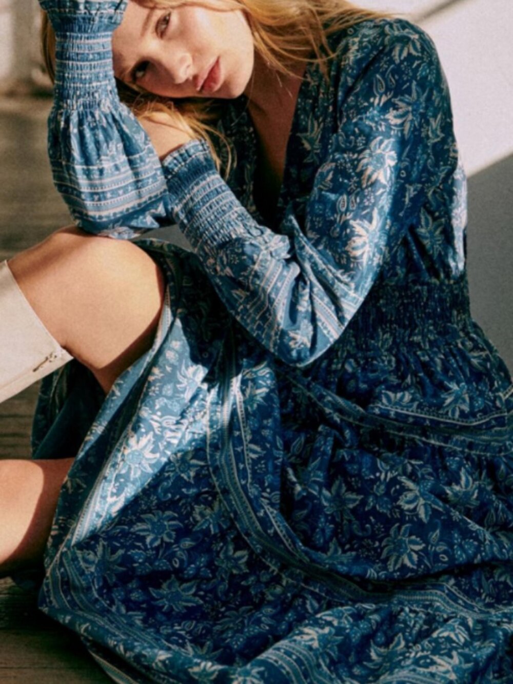 Sezane x SEA Blandine dress NWT size 42